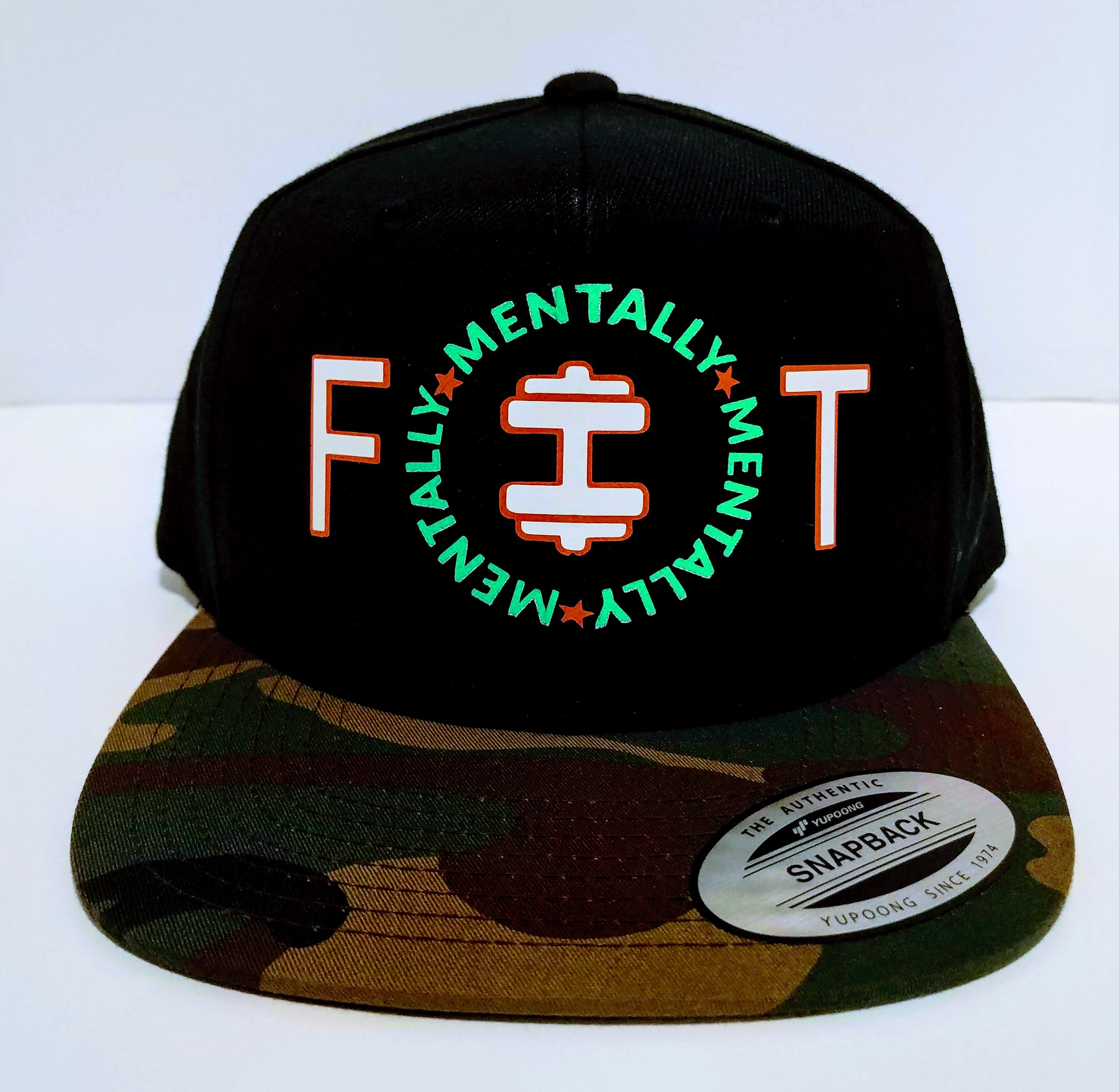 Mentally Fit Cap, Sports Cap, Custom Snapback, Military Cap