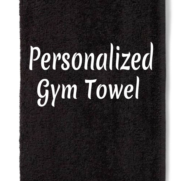 Gym Towel Etsy
