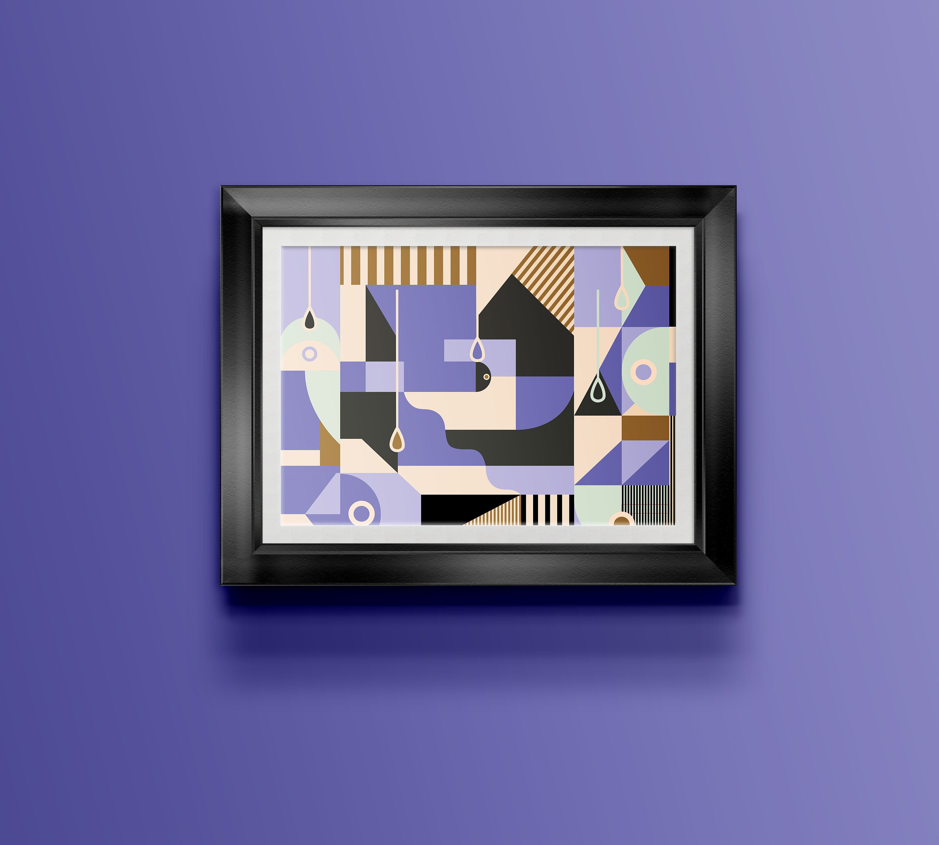 Abstract Art Print Set of 3 Wall art Living room Home Deco | Etsy