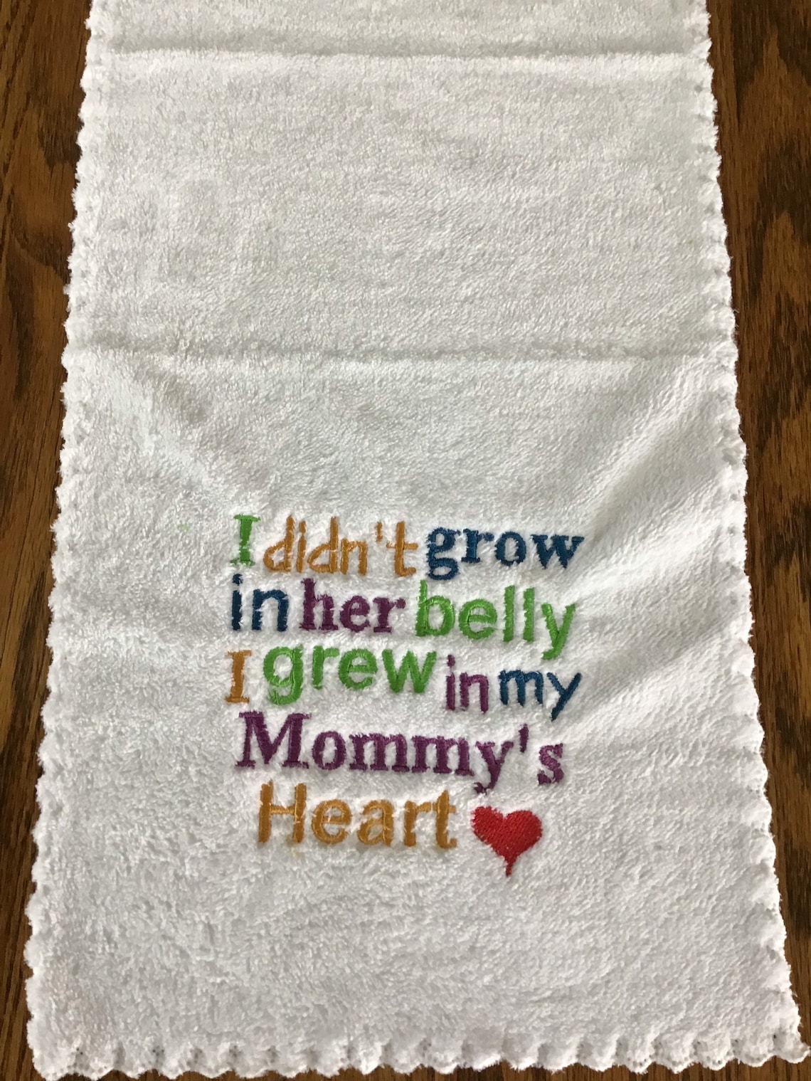 Ten Sayings of Embroidered Baby Burping Cloths Etsy