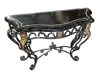 Maitland Smith Marble-Top Sofa or Console Table