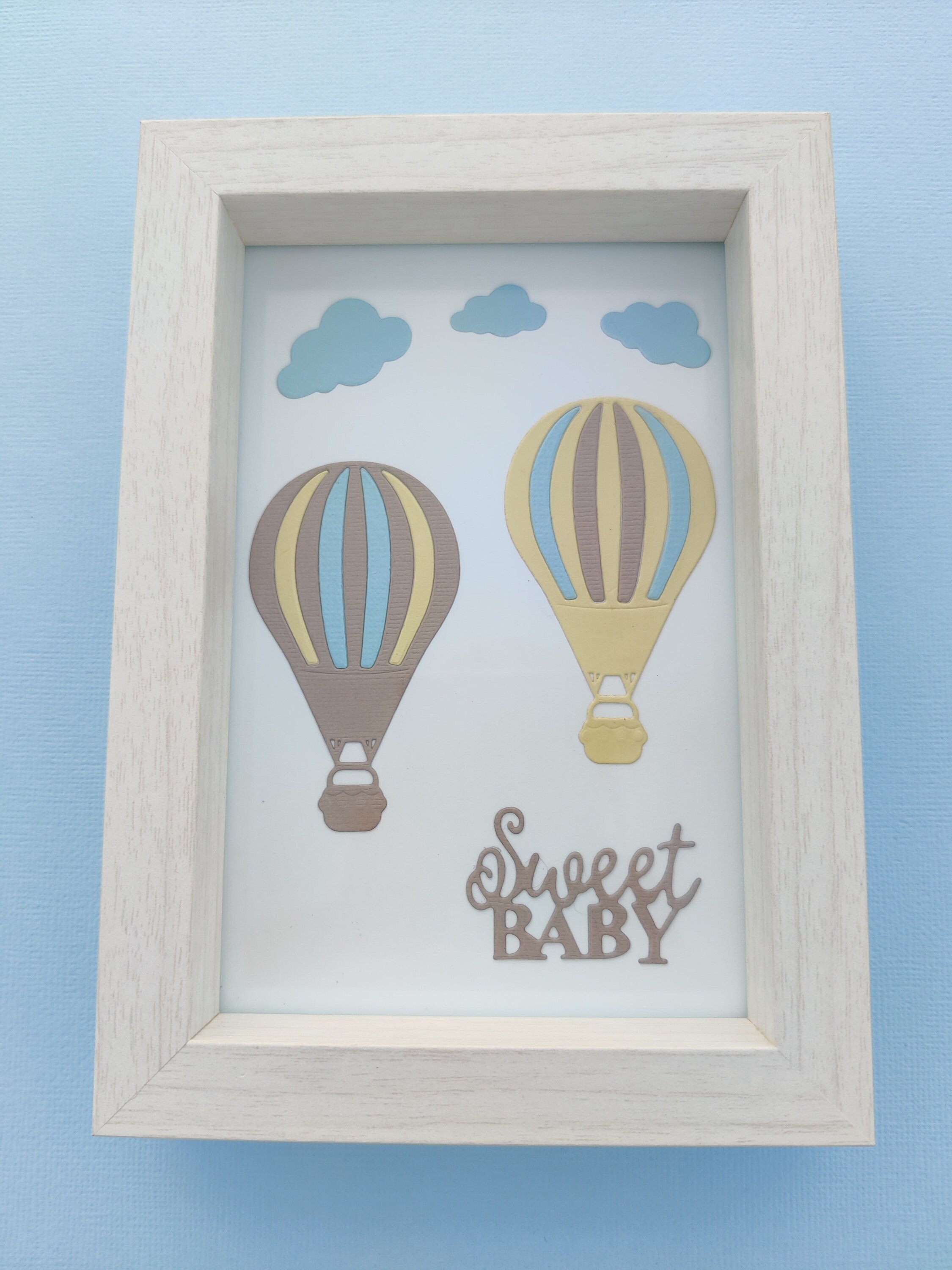 Cadre Chambre Enfant Garçon Montgolfières