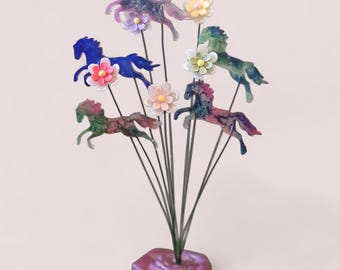 HORSE kinetic Sculpture HORSES