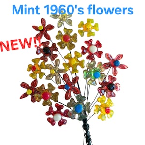 Vintage 60s 70s Lucite Flower - Etsy