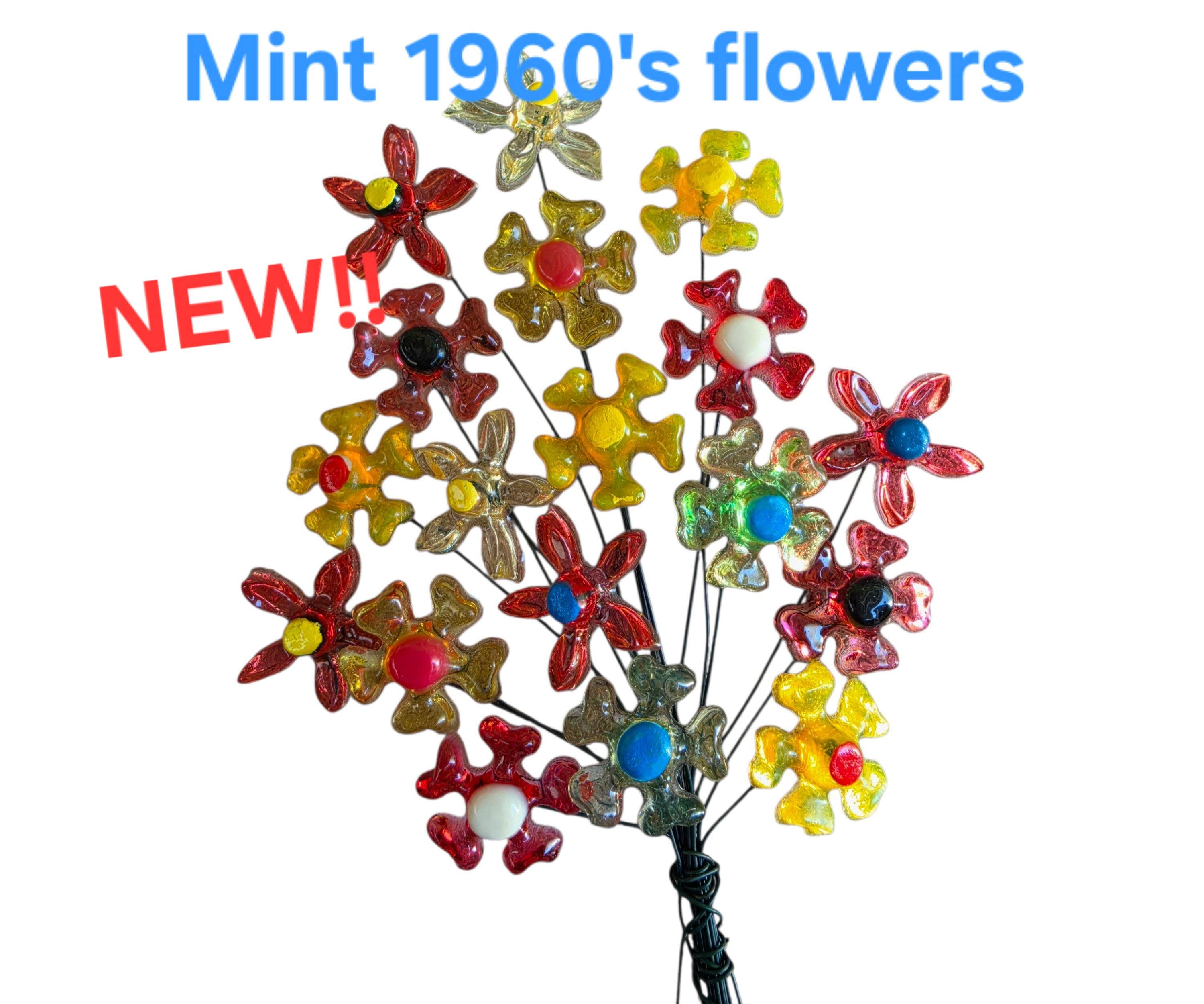★レア★ 1960's Lucite Flower ルーサイト ヴィンテージ Vintage 60s 70s Lucite Flower - Etsy