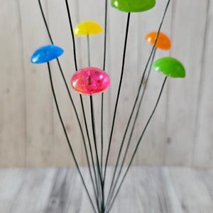 Miniature MCM RETROSTYLE Kinectic Sculpture Midcentury decor Tiny Gumdrops Bild 2