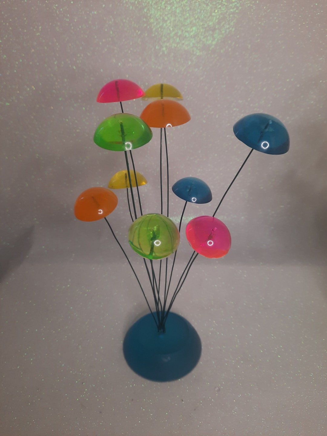 Acrylic Lucite 1960s RETROSTYLE Kinectic Sculpture Gumdrops Gift for