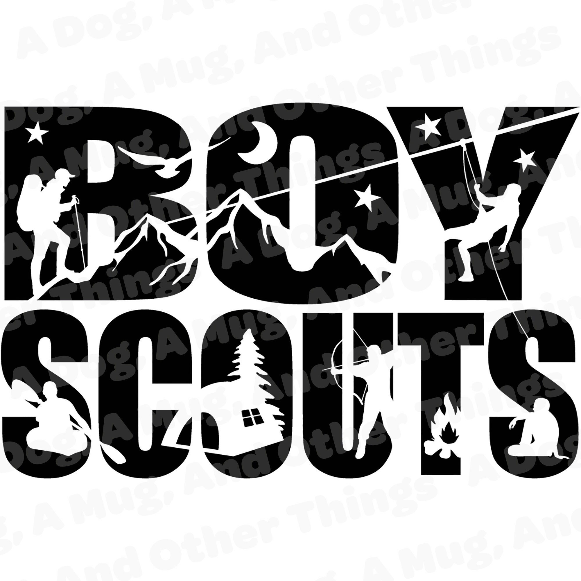 Boy Scouts SVG Mugs Shirts Tumblers