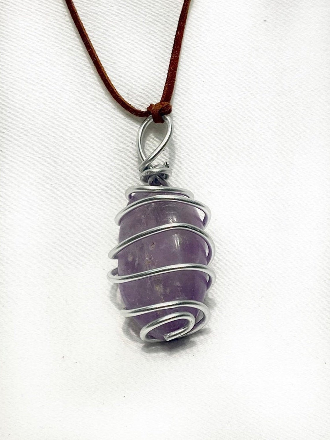 Crystal Cage Necklace With Crystal Etsy