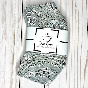 Printable Handmade Bowl Cozy Wrap DIY Packaging Downloadable PDF Print Cut  Glue