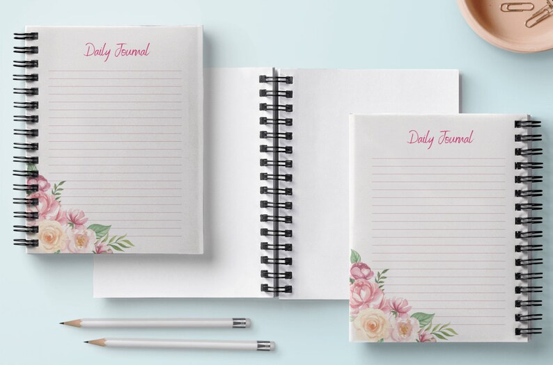 Graceful Reflections: Exquisite DIY Printable Journal Pages #2 - Etsy