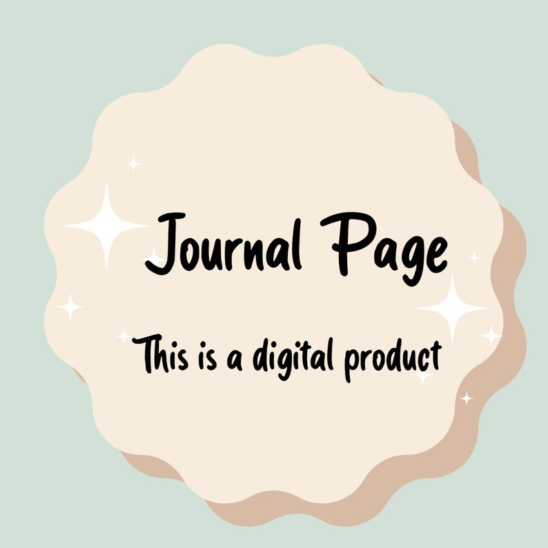 Graceful Reflections: Exquisite DIY Printable Journal Pages #2 - Etsy