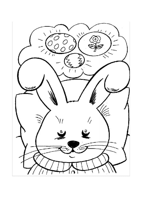 78 easter bunny printable coloring pages in pdf easter