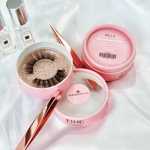 BELLA Lashes 3D Vegan Mink False Eyelashes Handmade Premium Lashes