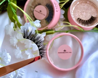 ELITÉ Lashes 3D Faux Mink False Eyelashes Handmade Vegan Lashes