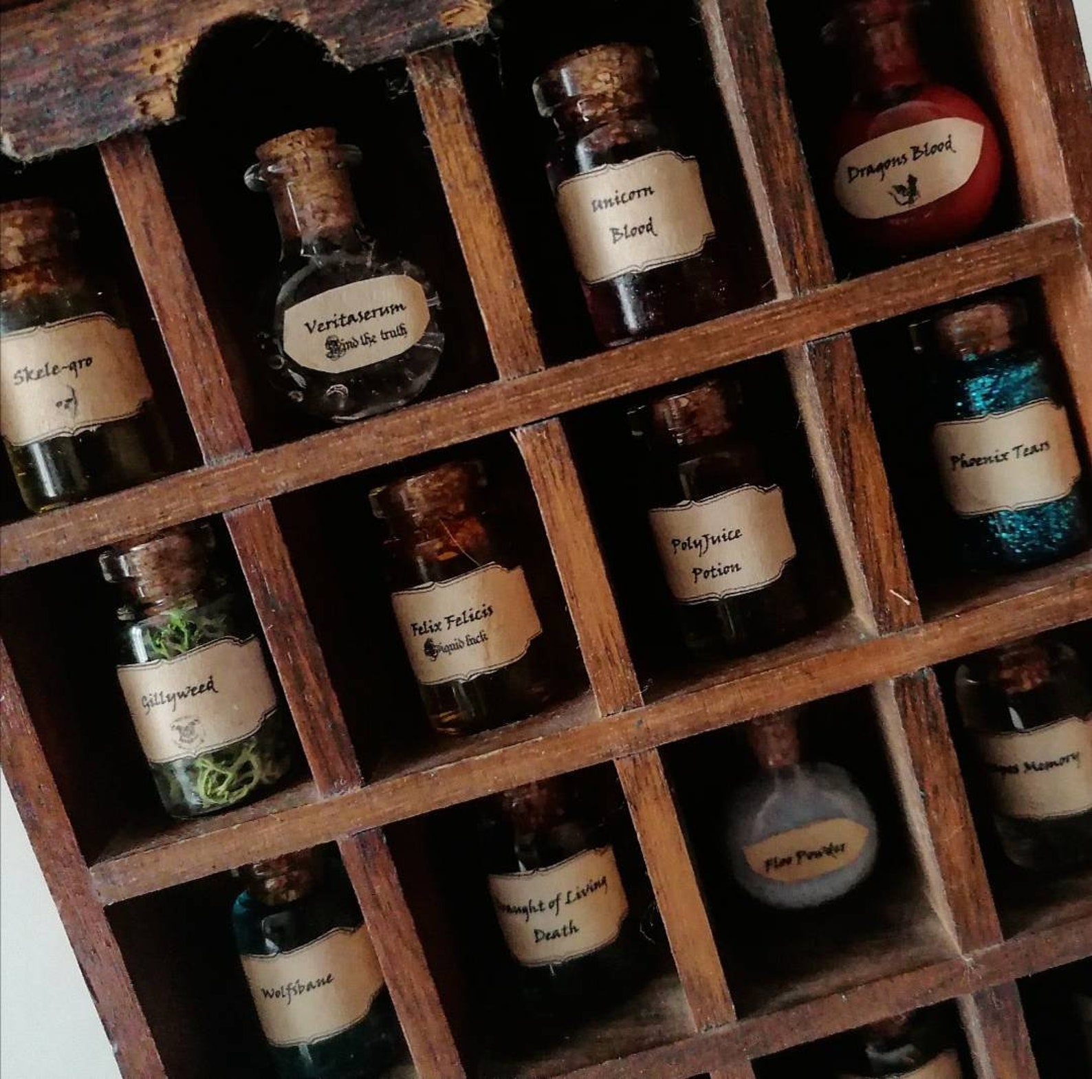 Harry Potter inspiré Sévère Snapes Potions Etsy