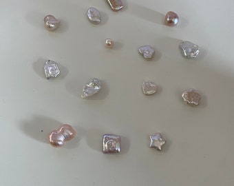 Baroque Pearl Pendant: Natural Freshwater Pearl, Free Collocation