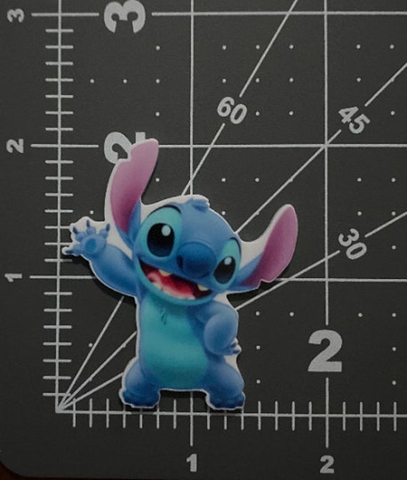 Disney Lilo and Stitch Glitter Acrylic Flatback Planar Resin Craft