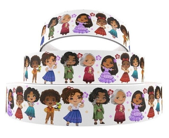 Disney Encanto Ribbon Mirabel Antonio 1 or 1.5 High Quality Grosgrain  Ribbon By The Yard Movie Film Inspired Characters