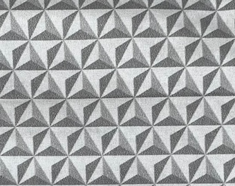 Spaceship Earth Epcot Fabric 100 % Cotton Fabric Fat Quarters Fat Eighths Tumbler Cuts Disney Fabric Epcot Attraction Ride Golf Ball