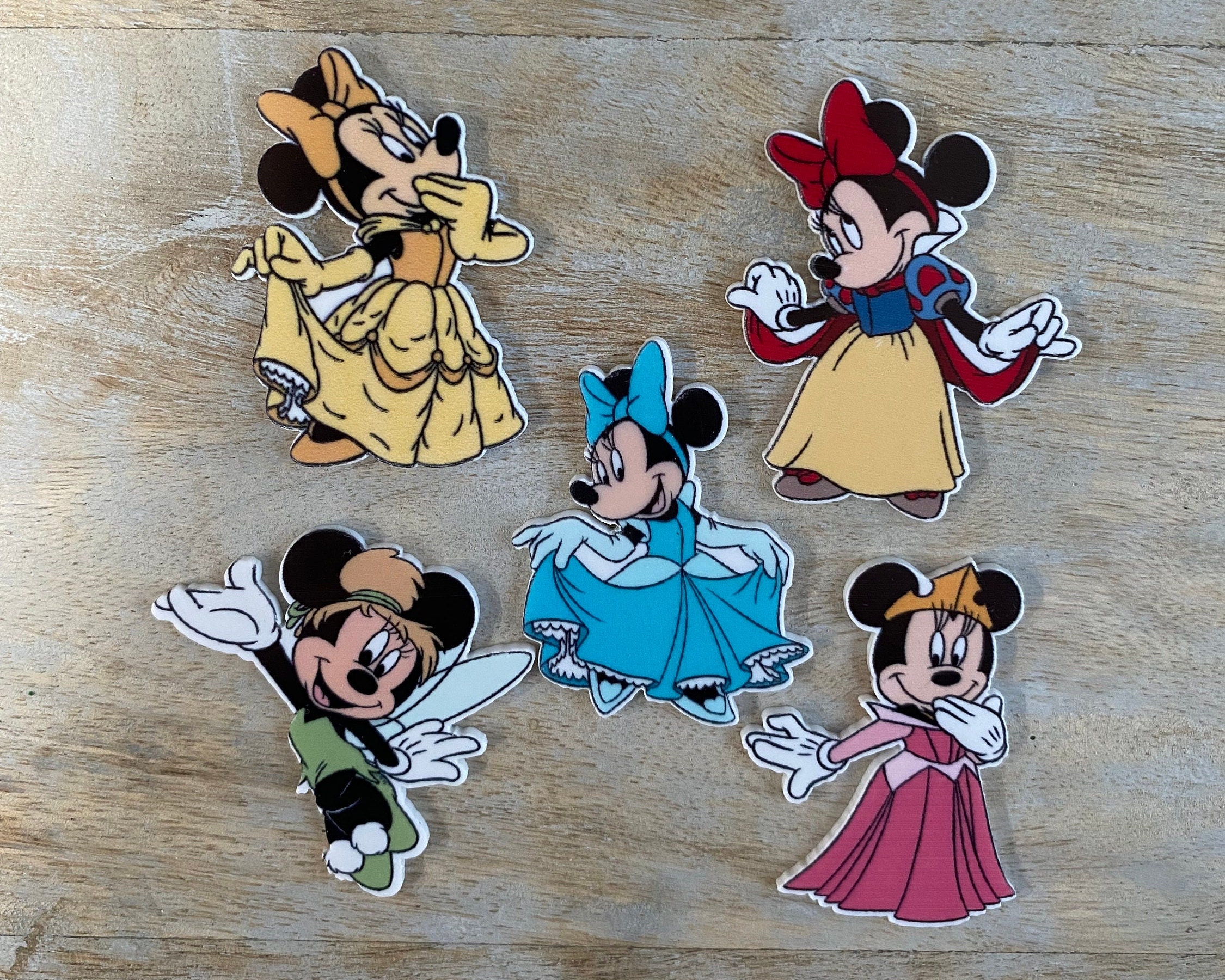 Disney Minnie Mouse Resins | Flat Back Planar Resin | Minnie