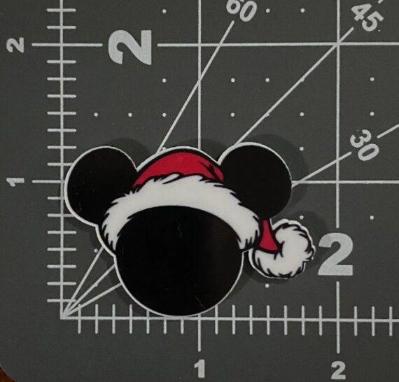 Disney Mickey Minnie Maus Flache Abbildung Weihnachts Anhänger