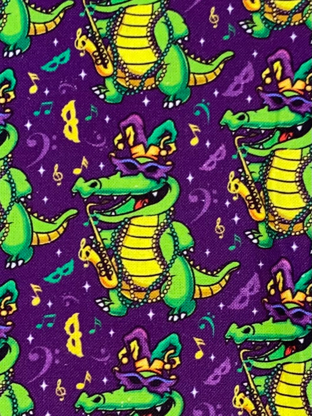 mardi gras fat quarters