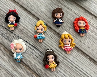 Disney Princess 3D platte rug hars | Belle, Elsa, Anna, Aurora, Assepoester, Sneeuwwitje, Merida | Haarboogcentrum, Scrapbooking Versiering