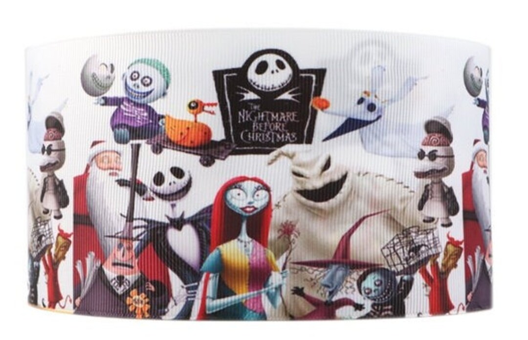 Disney Nightmare Before Christmas Ribbon 1 and 1.5 High Quality