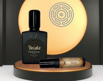 Hecate Perfume, Goddess Hecate, Artisan, Perfume, Triple Moon, Wiccan, Full Moon Oil, artisan, 30ml, 1oz,Full Moon Oil infused,Roller Bottle