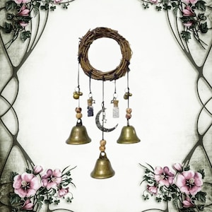 Witch Bells, for Magical Protection, Banish Evil, Chimes Clear the