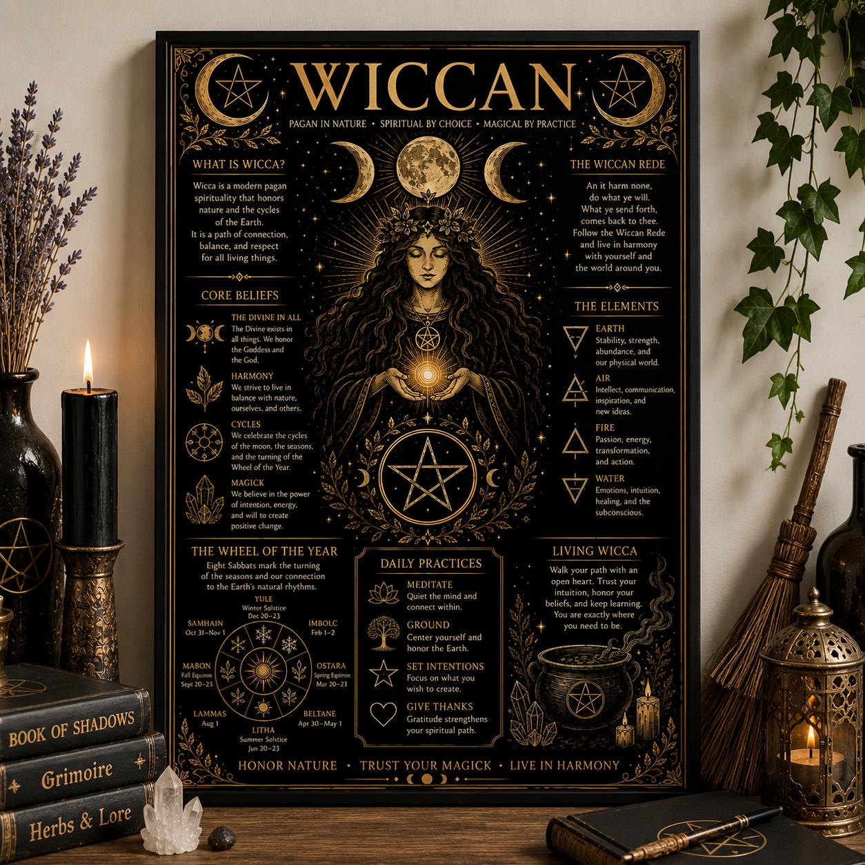 Wicca(^^)♡ Wicca - Etsy