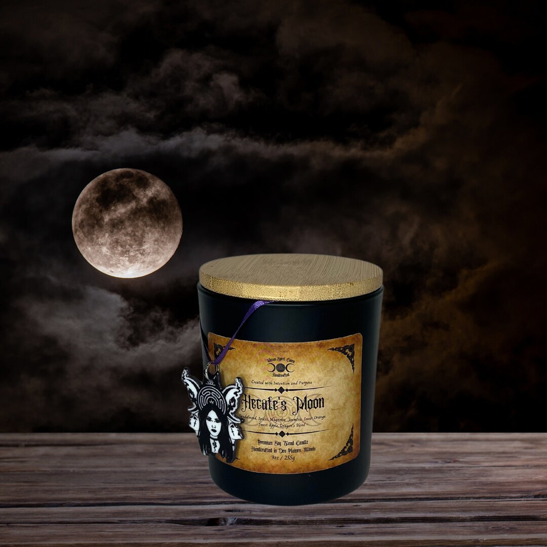 Hecate Scented Candle, Hecate, Goddess Hecate, Altar Candle, Devotional