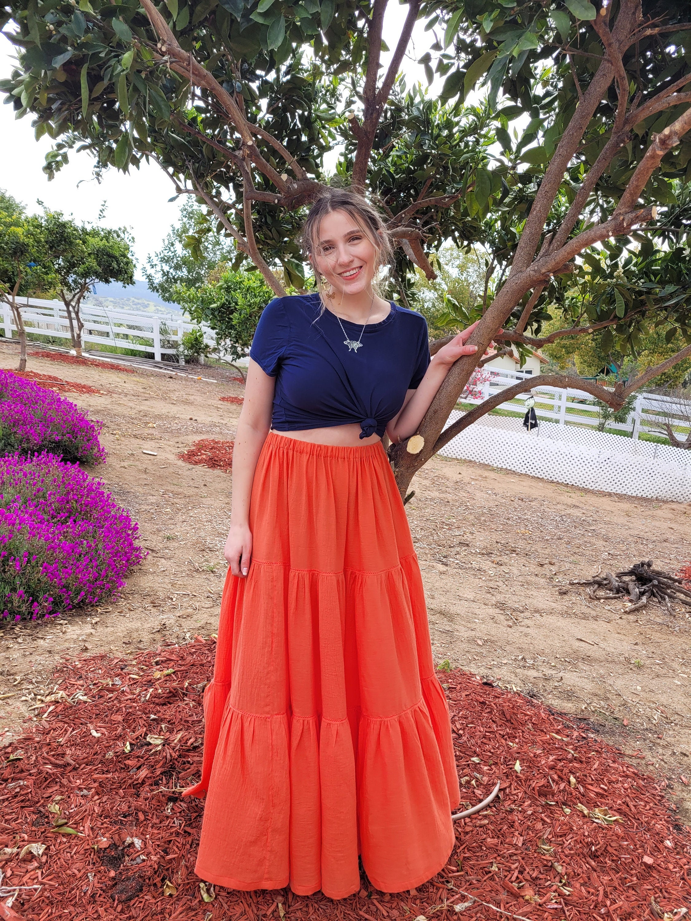 Mamma Mia Tiered Skirt Beginner's Sewing Pattern - Etsy