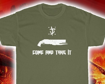 Come And Take It Doom Super Shotgun T-Shirt (Doom 2016, Doom: Eternal, Doom Shirt)