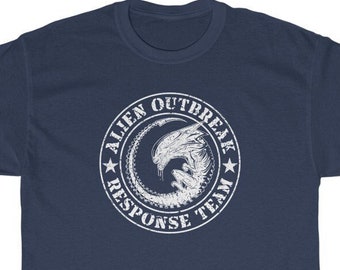 Alien Outbreak Response Team T-Shirt (Xenomorph, Aliens Fireteam Elite, Alien Isolation, Colonial Marines, Predator)