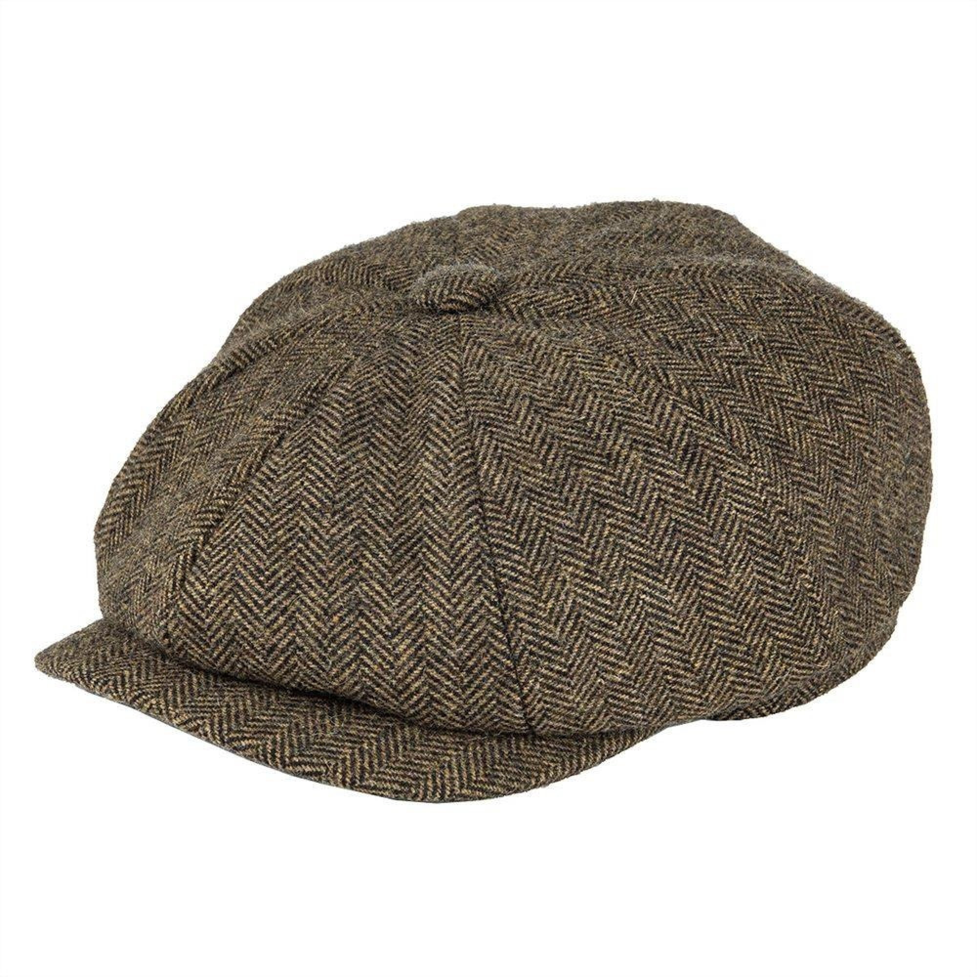 ダブルアールエル【新品】RRL Glen Plaid Tweed Newsboy Cap