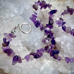 Amethyst Necklace – February Birthstone for Calm & Clarity