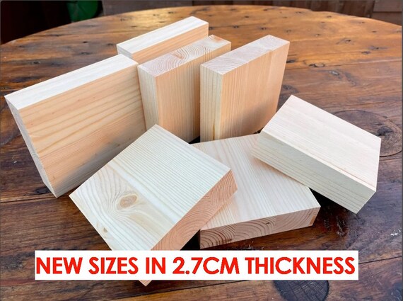 Wood Blanks for Crafting Craft Supplies Rectangle Blanks Plain