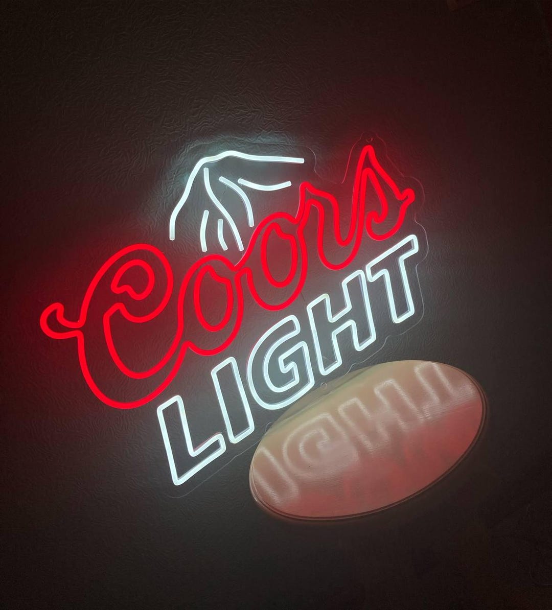 VINTAGE COORS SIGN PLASTIC LIGHTS UP | eBay