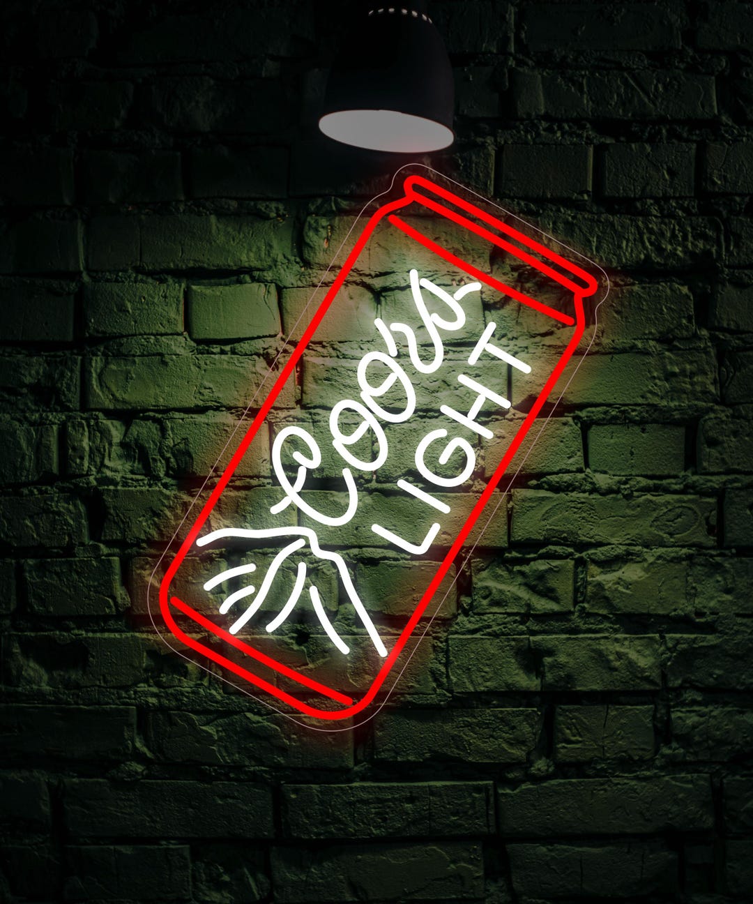 Coors Light Beer Can LED Neon Sign – Bar, Pub, Man Cave Decor - Etsy