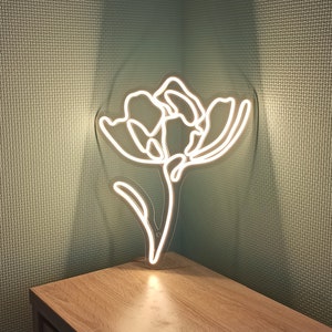 Flower neon sign, Flower led neon light, Flower neon sign, Flower led light sign