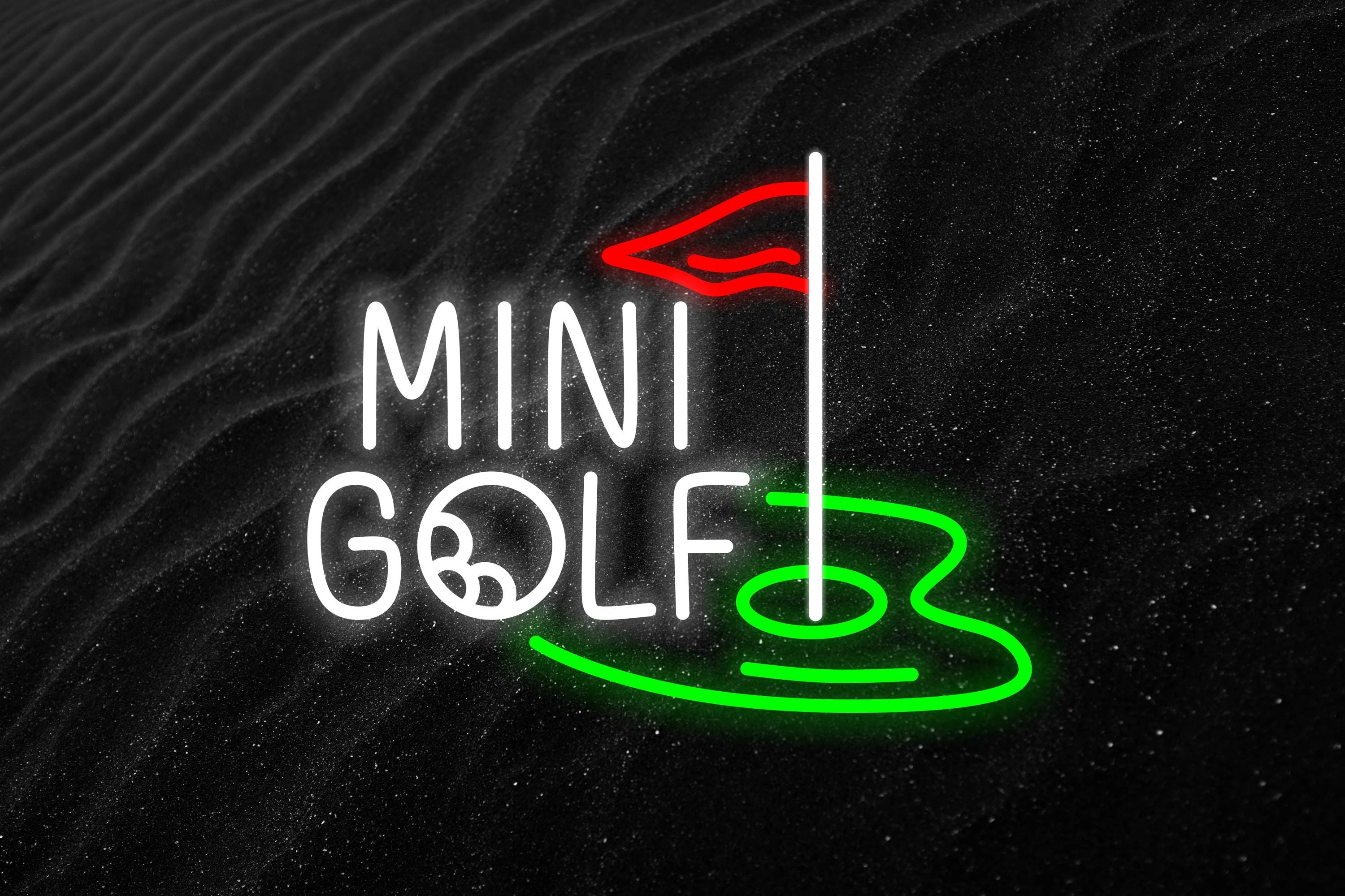 Mini Golf LED Neon Sign, Sports Bar, Playroom Decor - Etsy