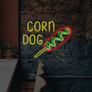 8+ Red Dog Neon Light