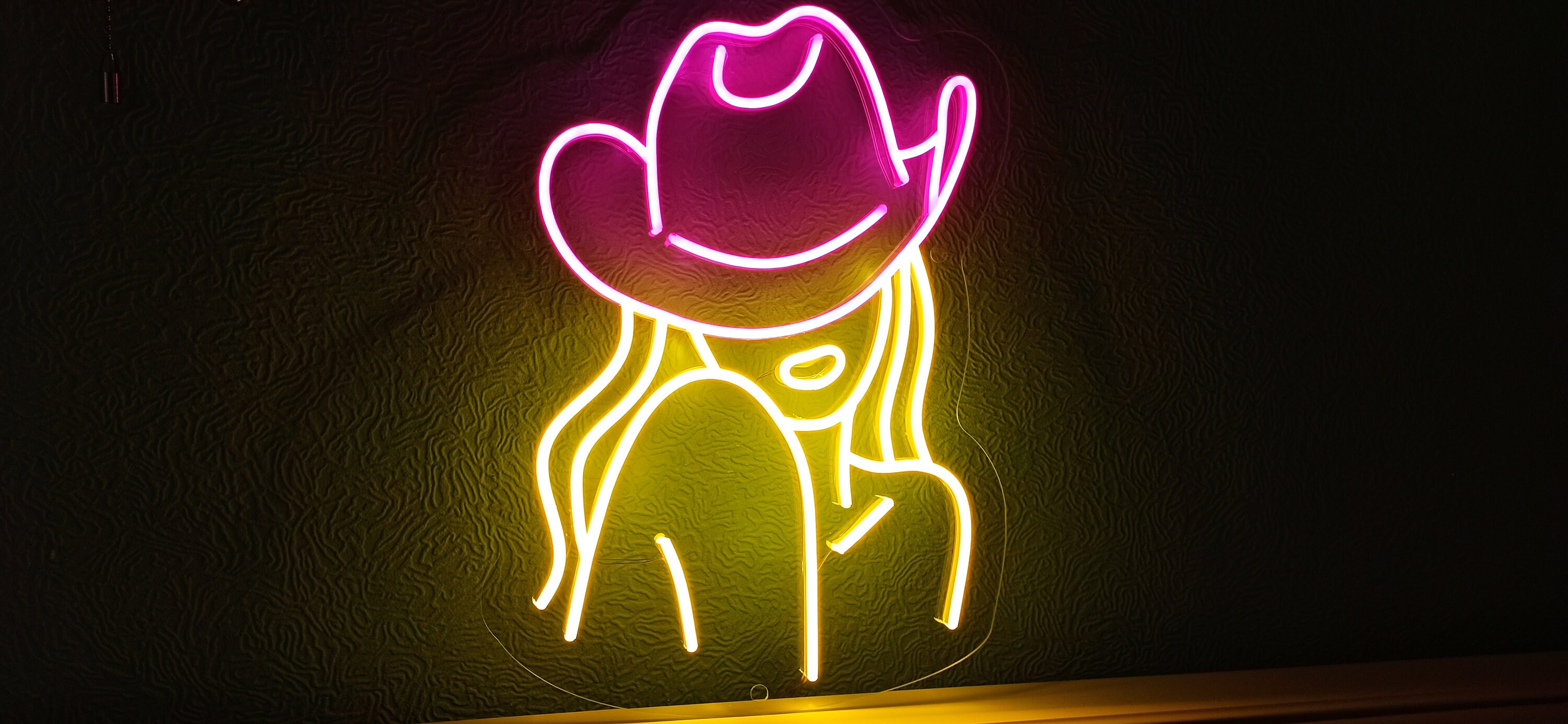 Cowgirl Neon Sign, Cowboy Neon Light, Ranch Neon Sign, Western Neon