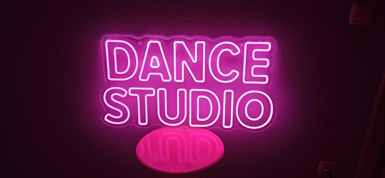 Dance Studio LED Neon Sign, Custom Dance Teacher Gift - Etsy