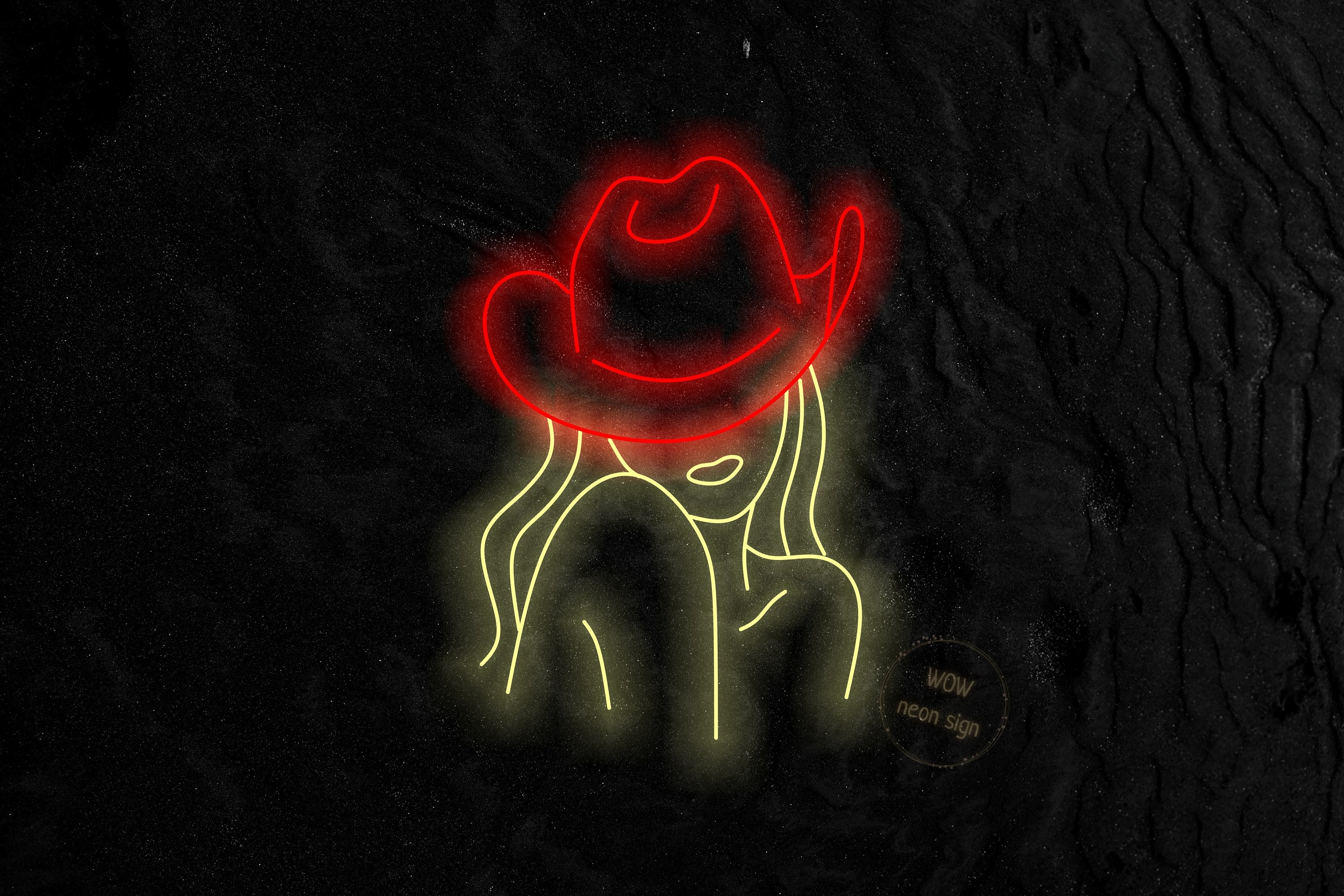 Cowgirl Neon Sign, Cowboy Neon Light, Ranch Neon Sign, Western Neon
