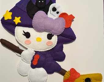 Flying Witch Decoration for Halloween