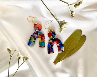 Rainbow Prism Earrings