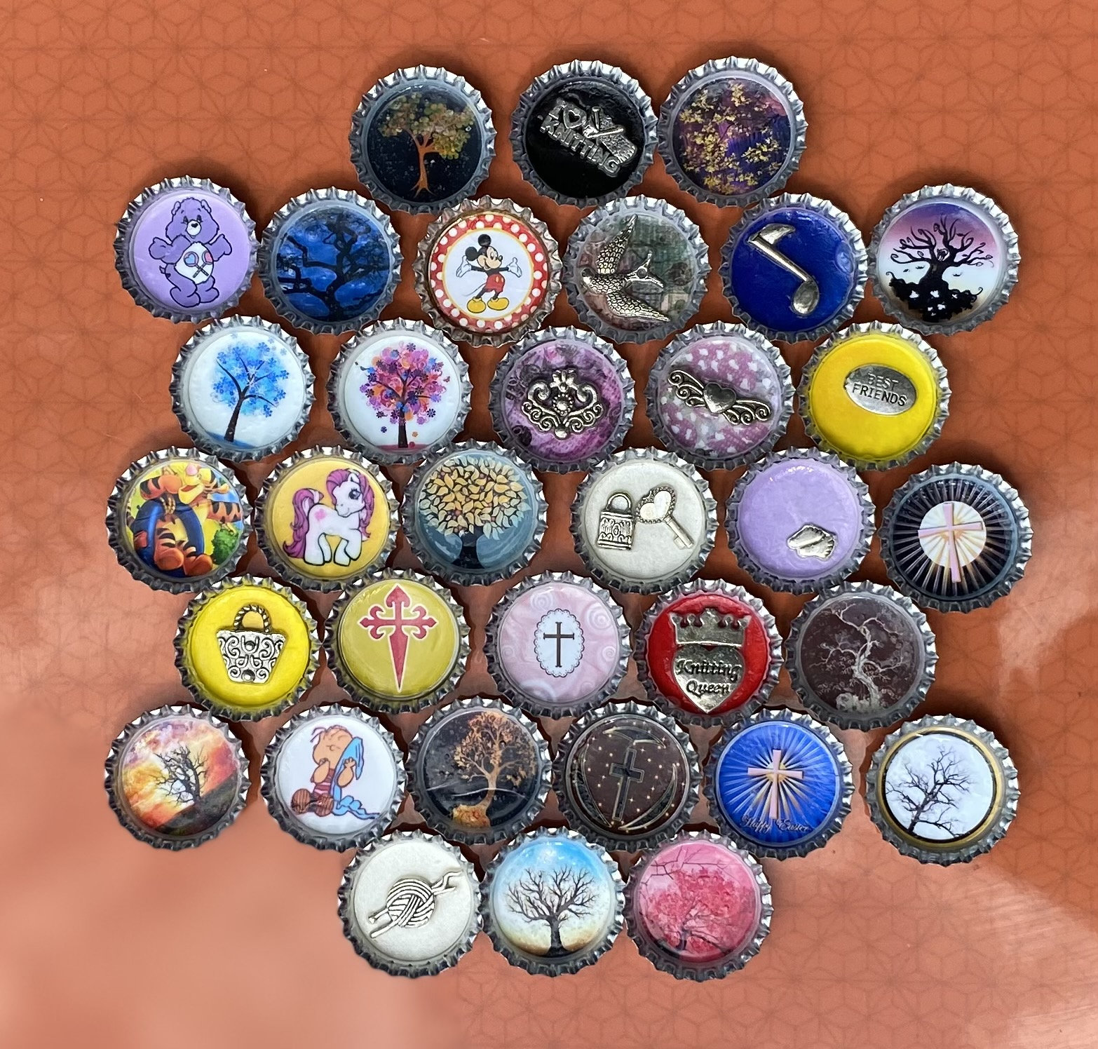 Personalized Bottle Cap Etsy